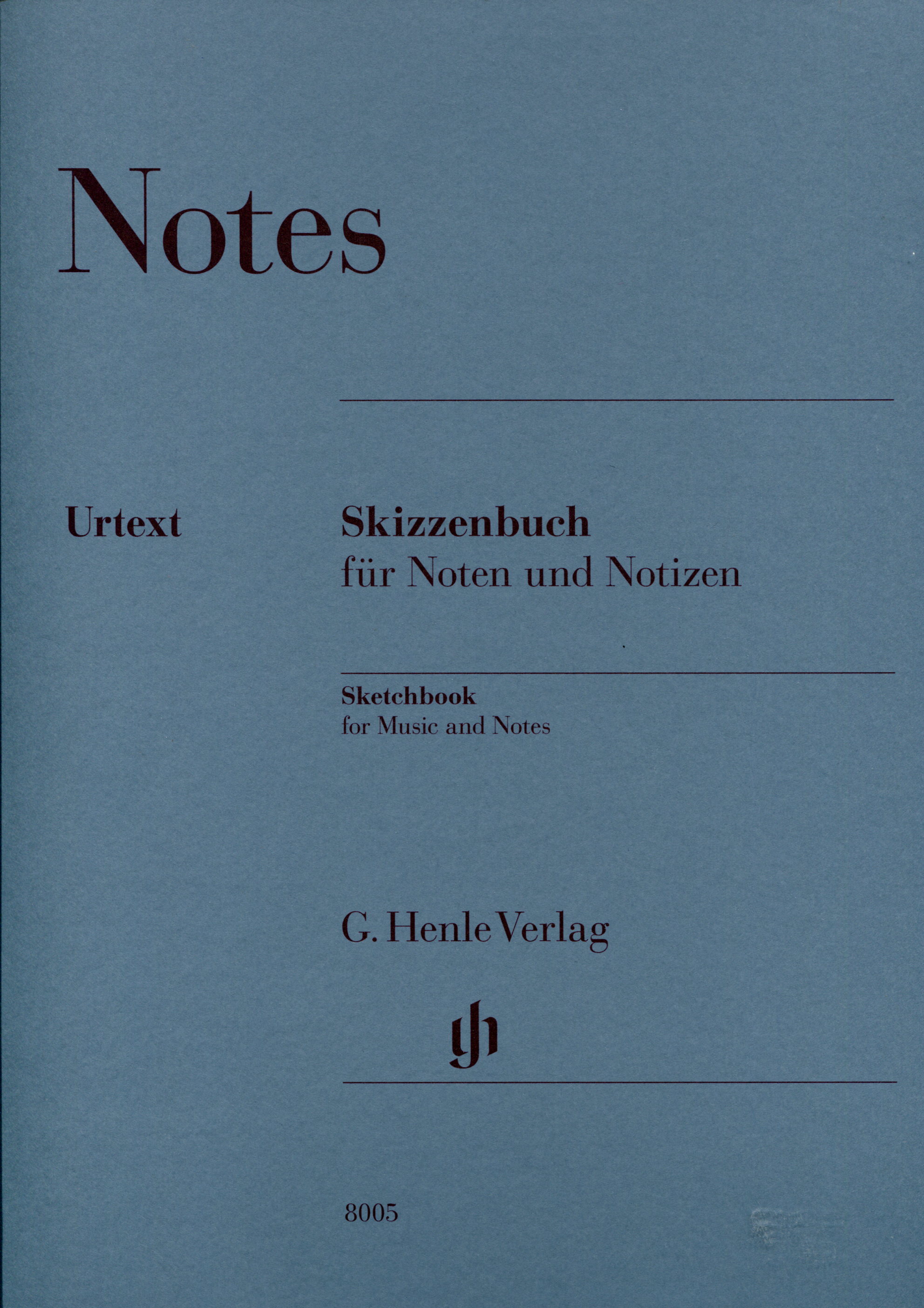 Urtext Notes - Skizzenbuch für Noten und Notizen