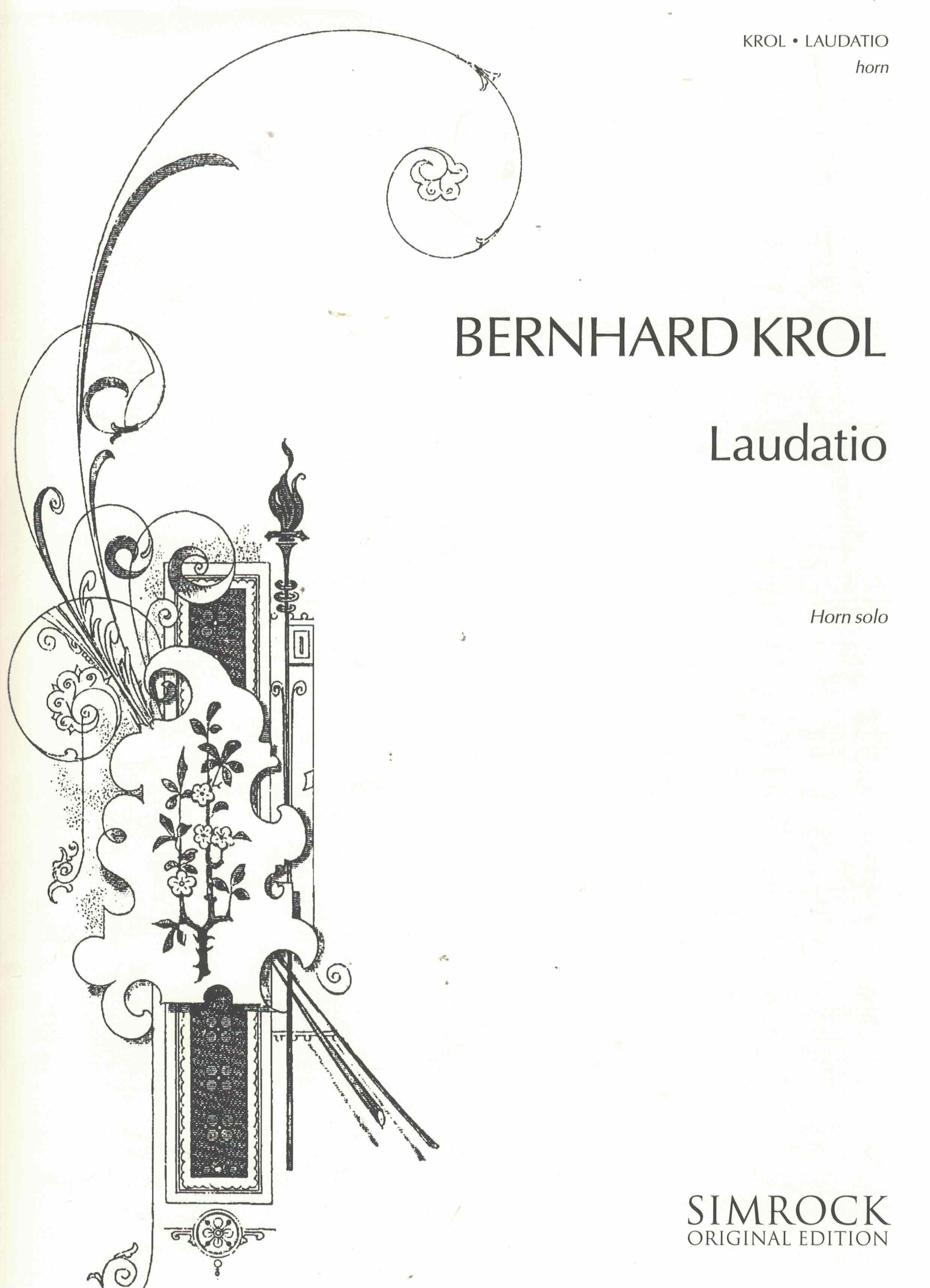 Laudatio - Krol, Horn