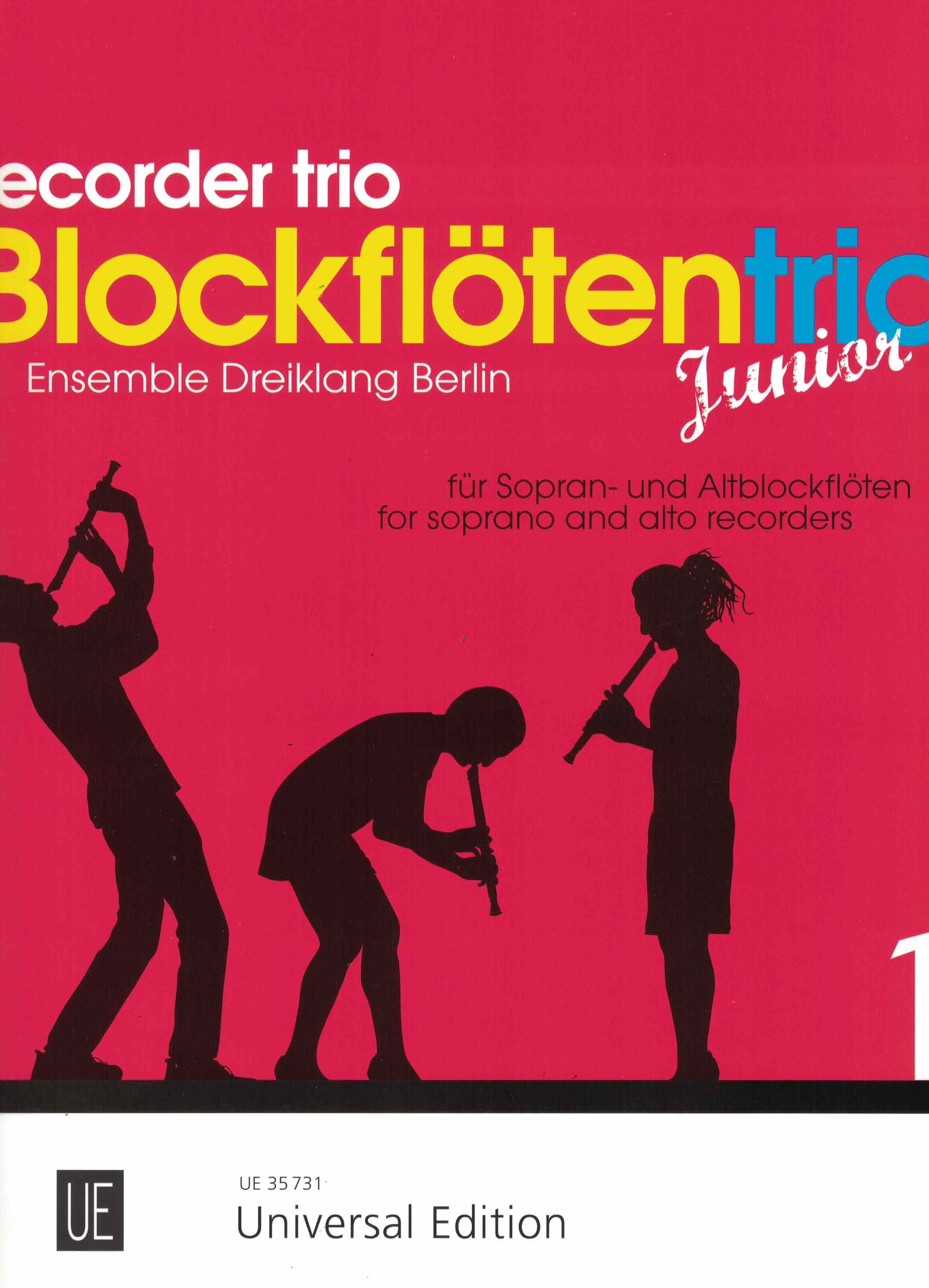 Blockflötentrio junior Band 1 - SSA/SAA