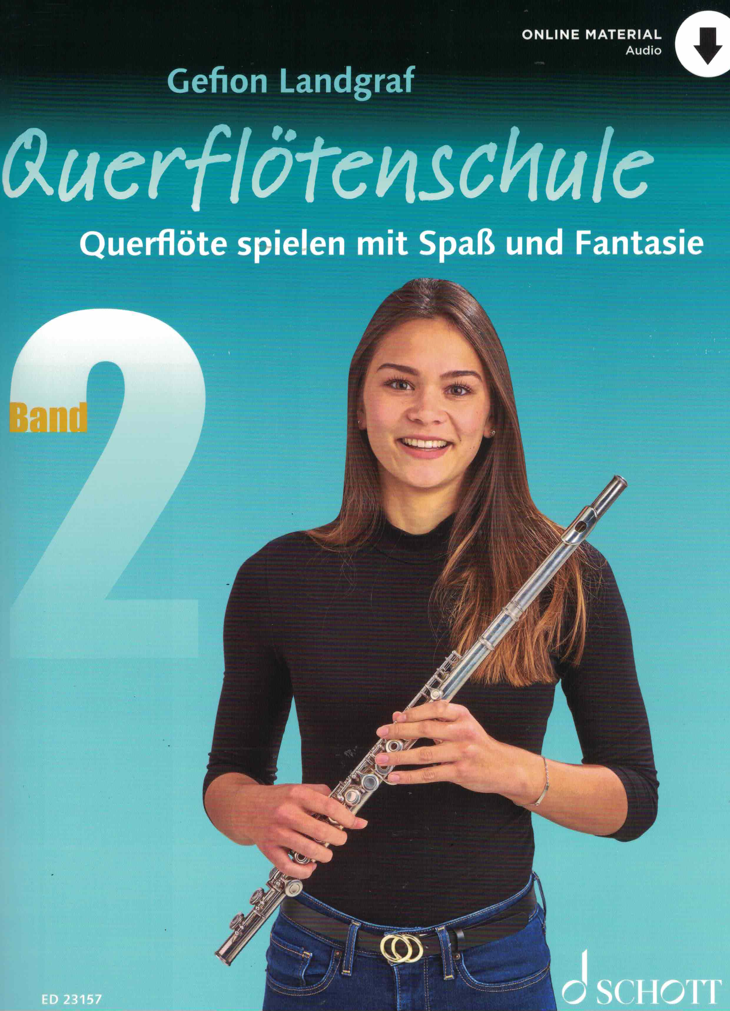 Die Querflötenschule 2, Landgraf, Fl online material