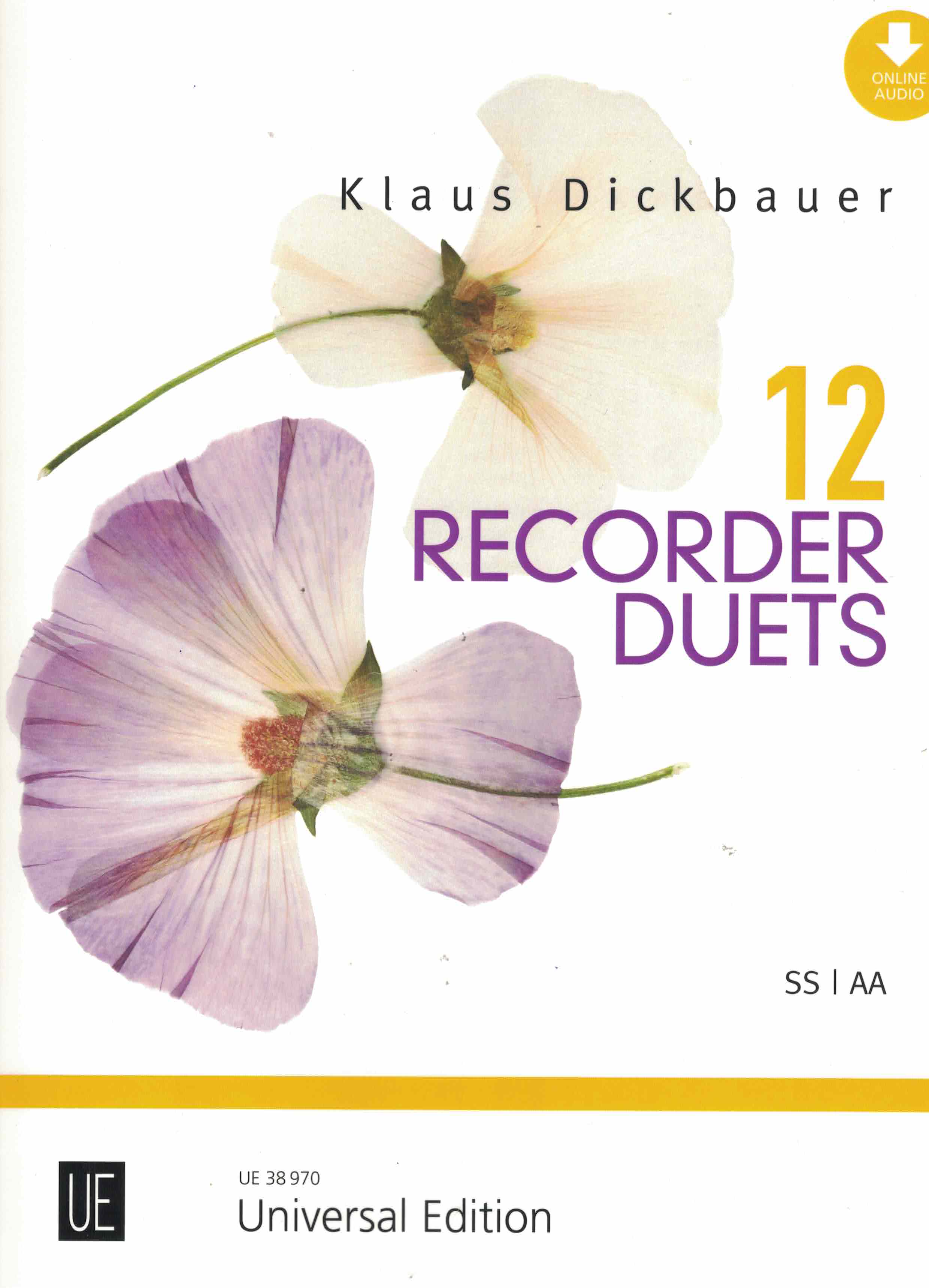 12 Recorder Duets, Dickbauer, 2 Sbfl/ 2Abfl