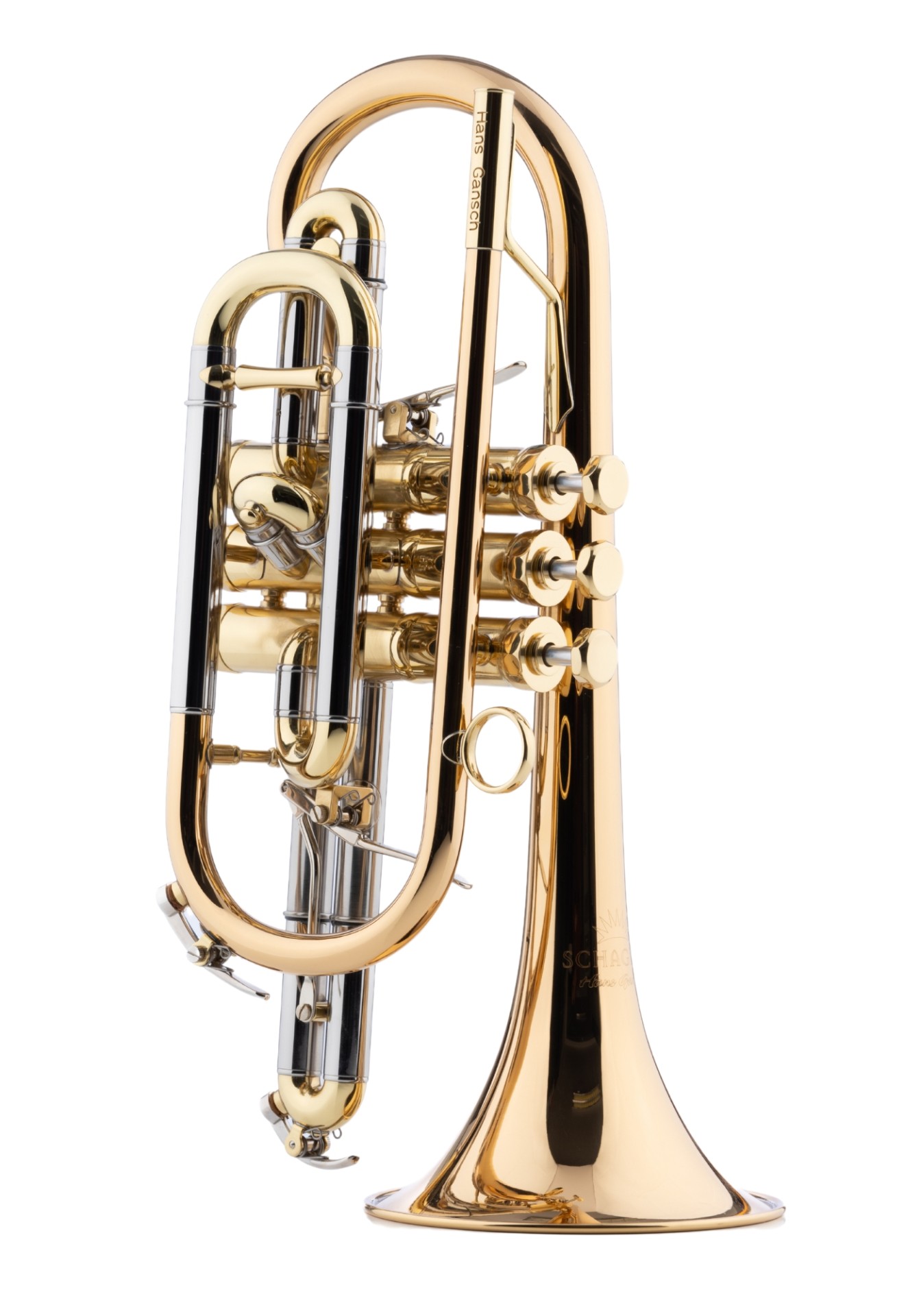 B Kornett Schagerl Mod. Hans Gansch lack.