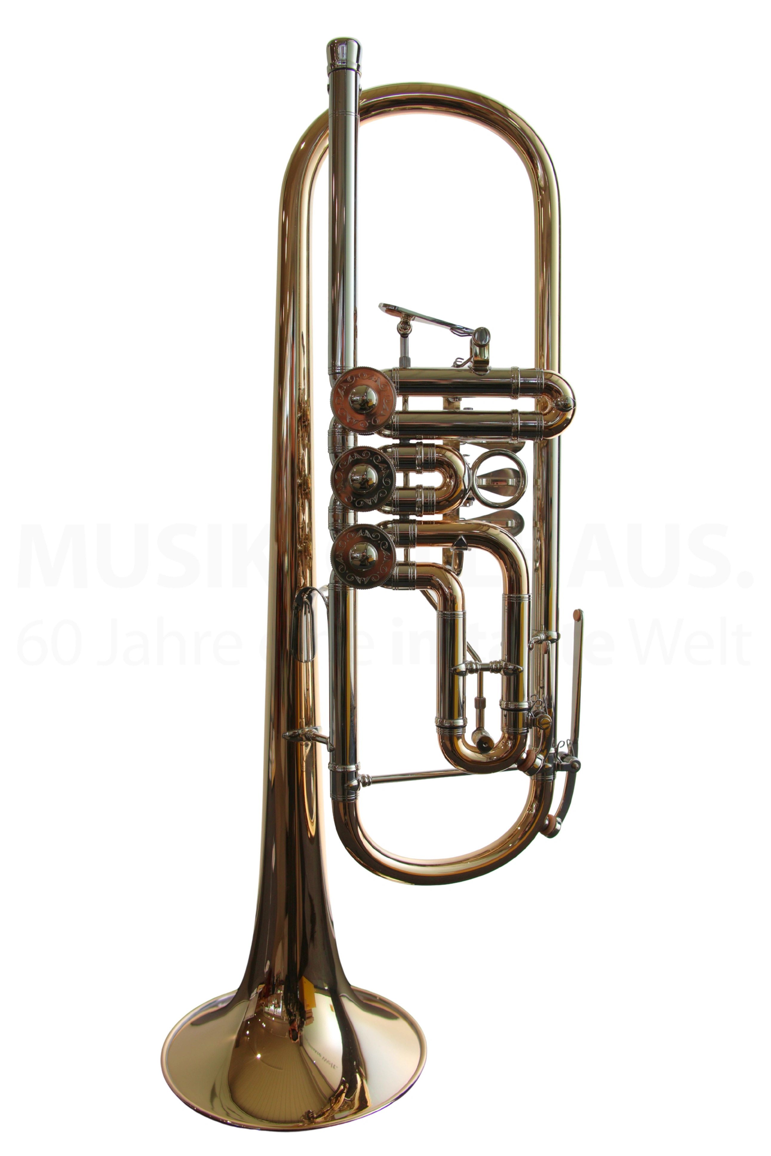B- Drehventiltrompete Ricco Kühn T043/B