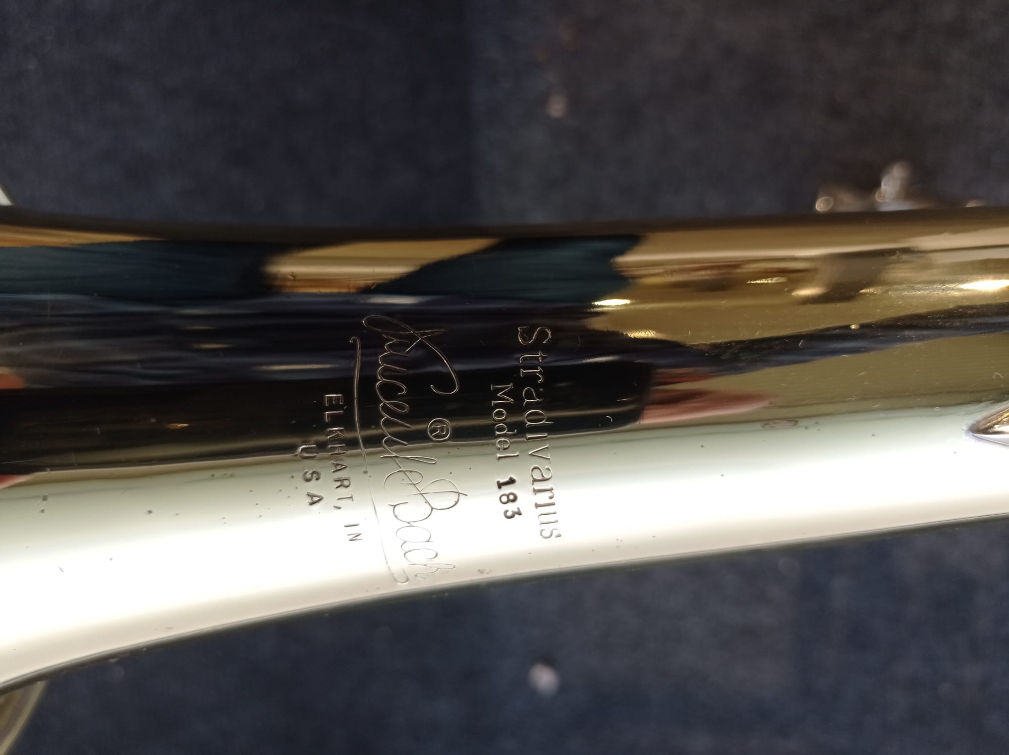 Flügelhorn V. Bach Mod. 183 lack. gebr.