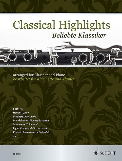Classical Highlights - Klarinette/Klavier online material