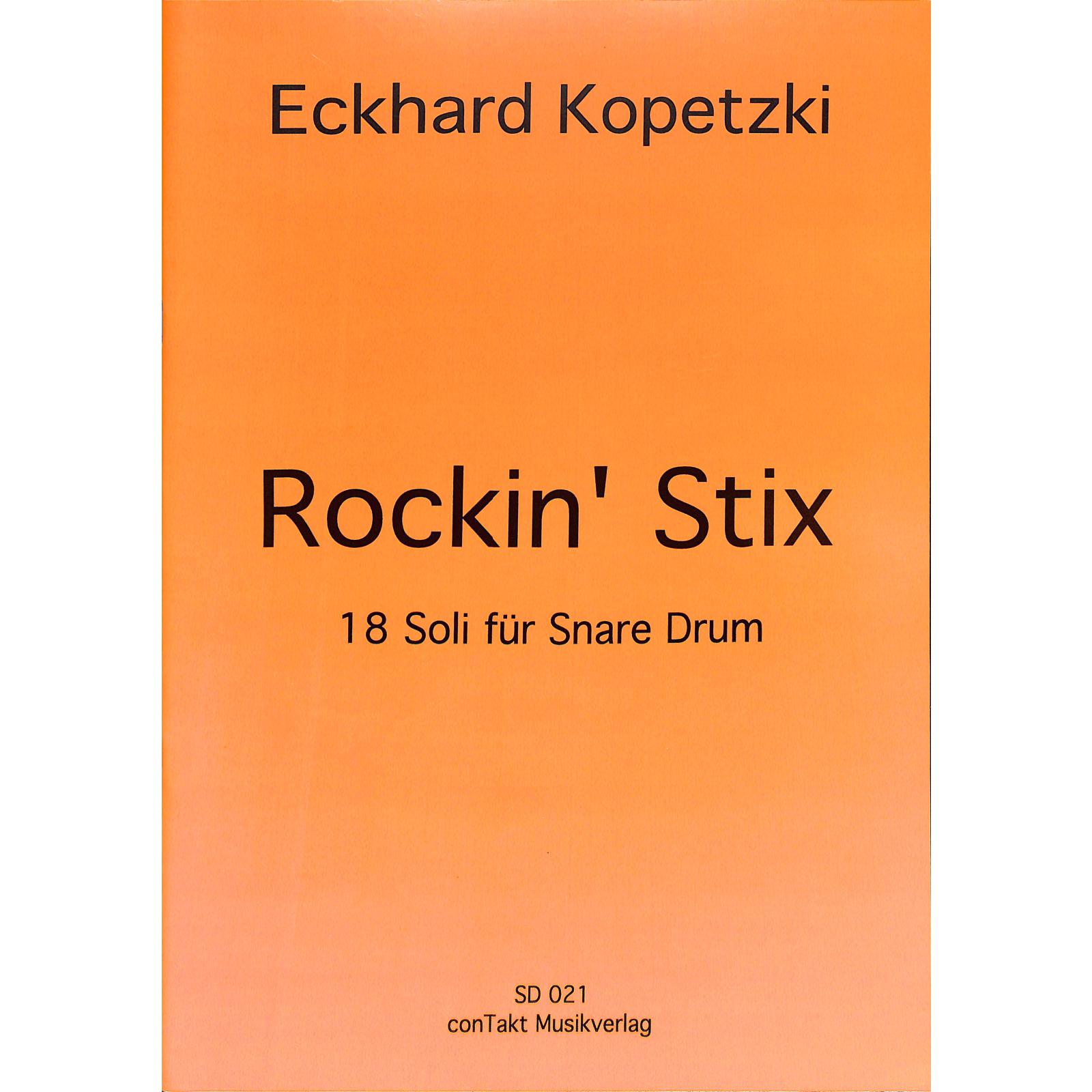 Rockin' Stix Heft 2 - Kopetzki, Snare Drum