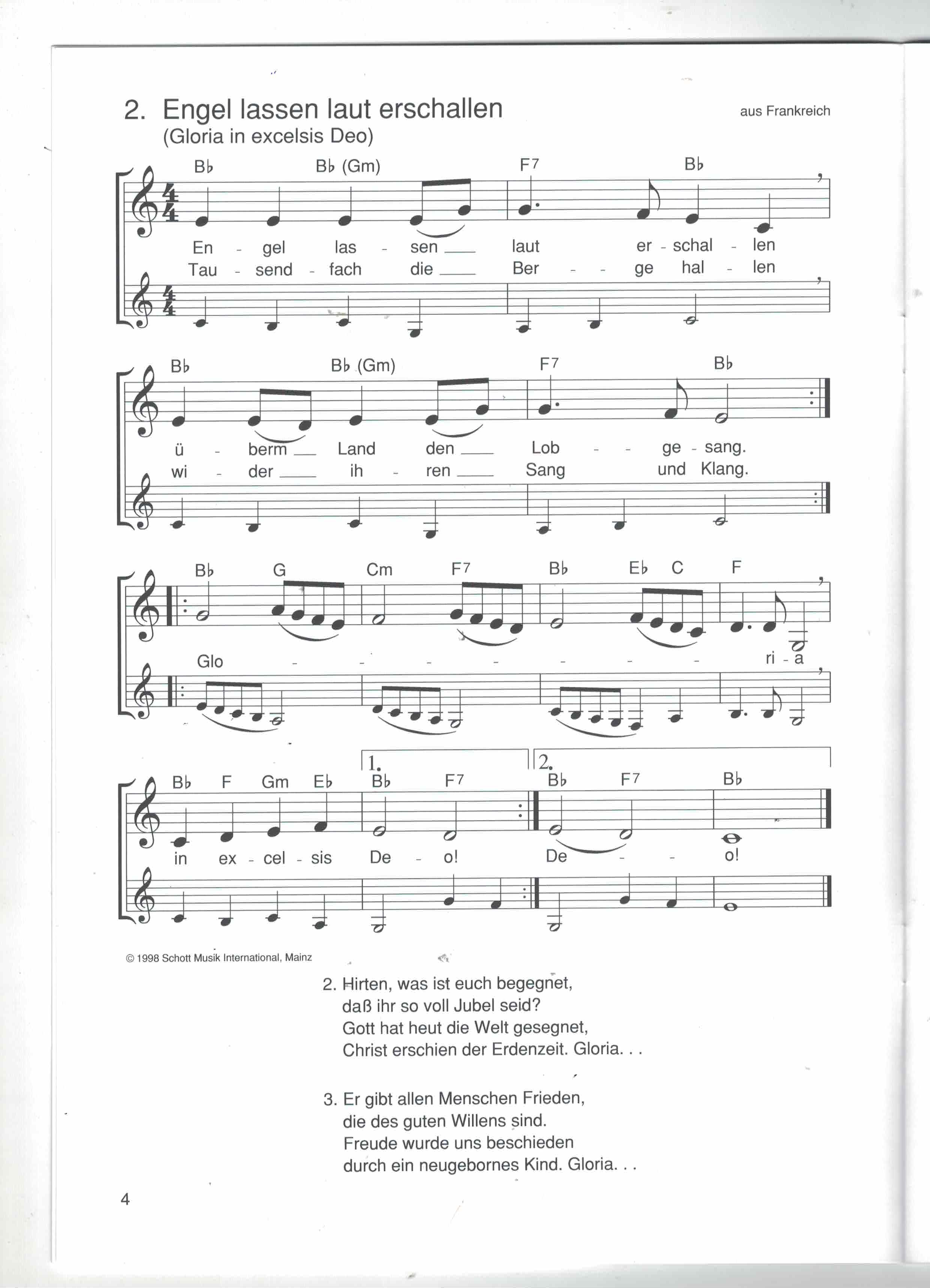 Die schönsten Weihnachtslieder - 1-2 Klarinetten online material