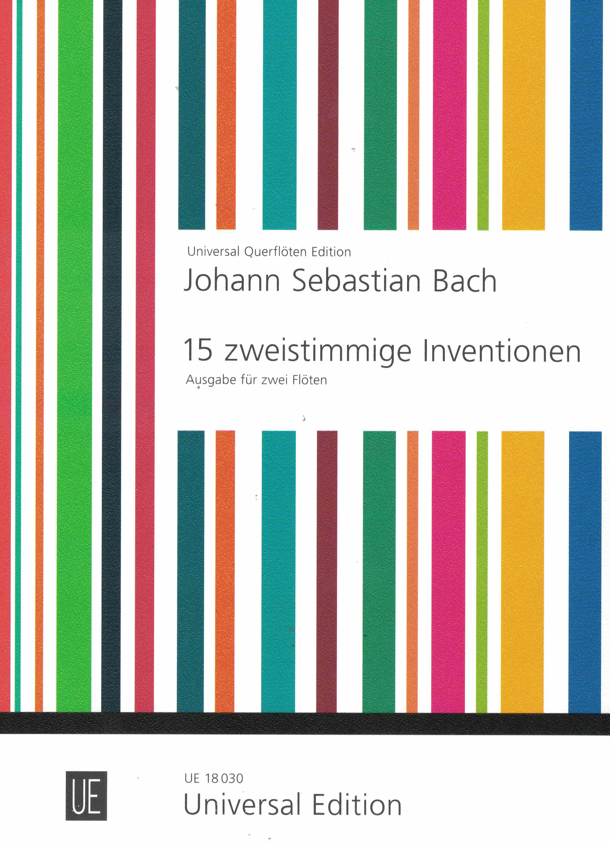 15 zweistimmige Inventionen, Bach, 2 Fl
